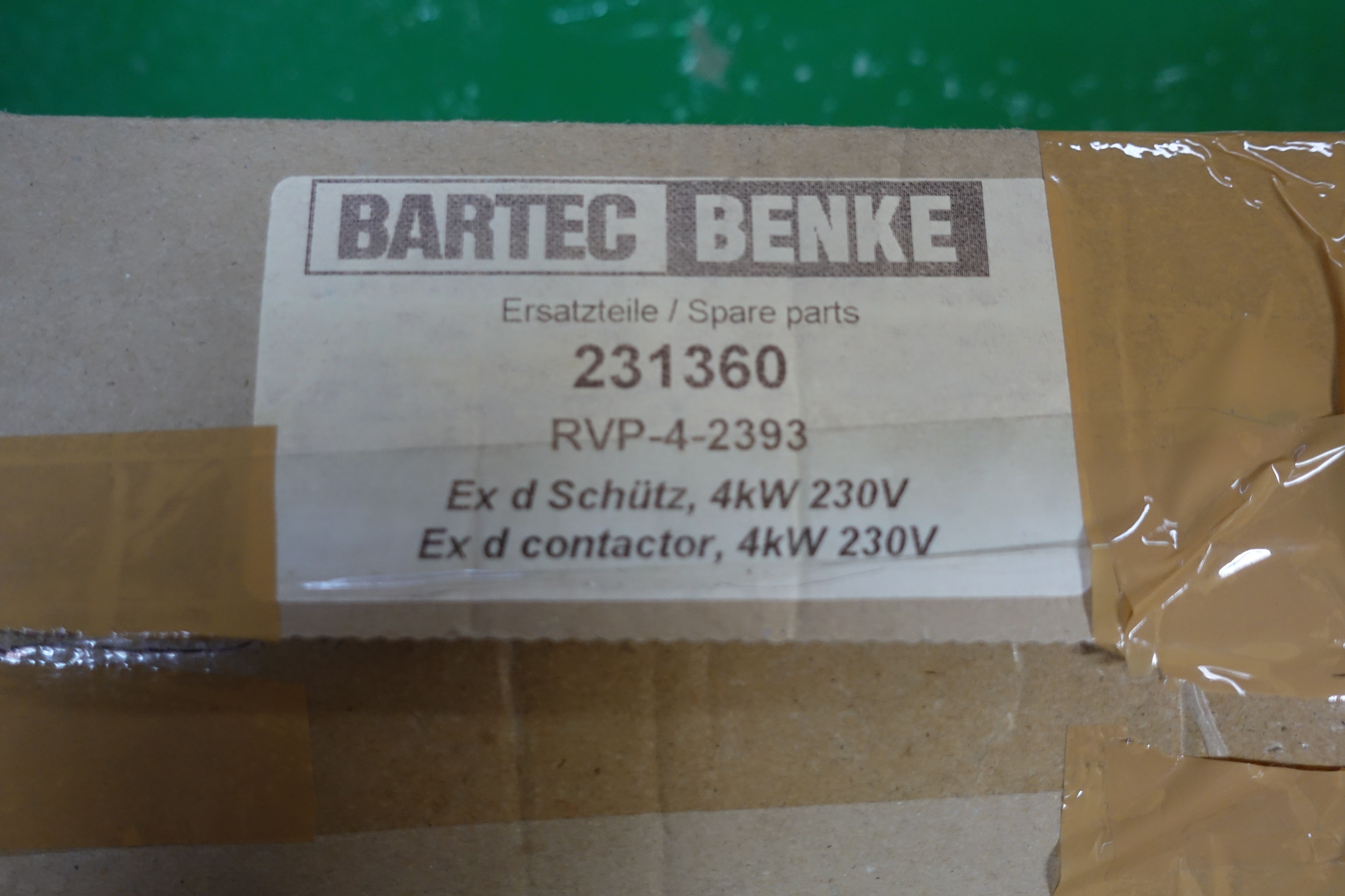 CONTACTOR,EEX,230/240,RVP-4-2393,BARTEC thumbnail