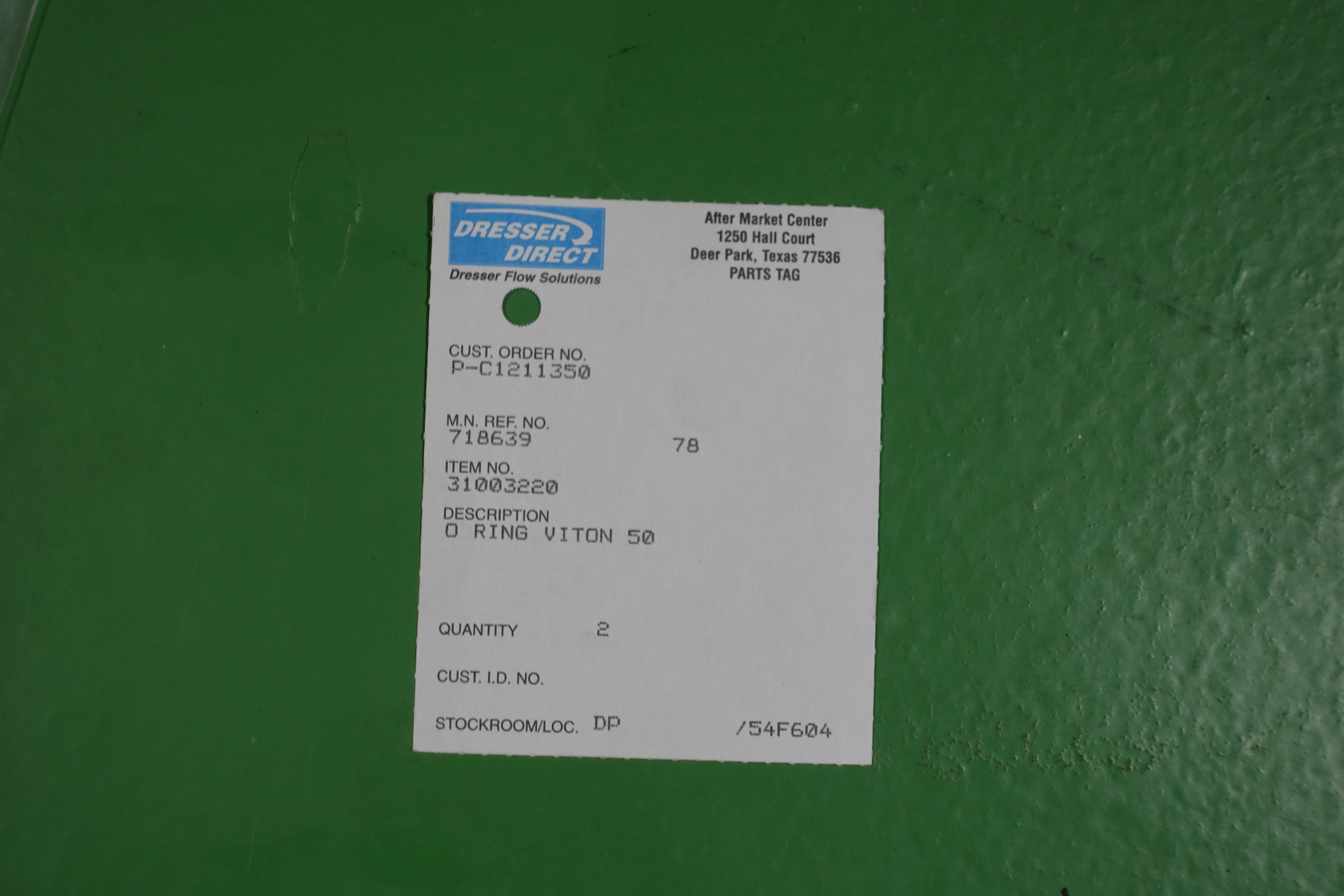 O-RING,31003220,DRESSER,VITON 50 thumbnail