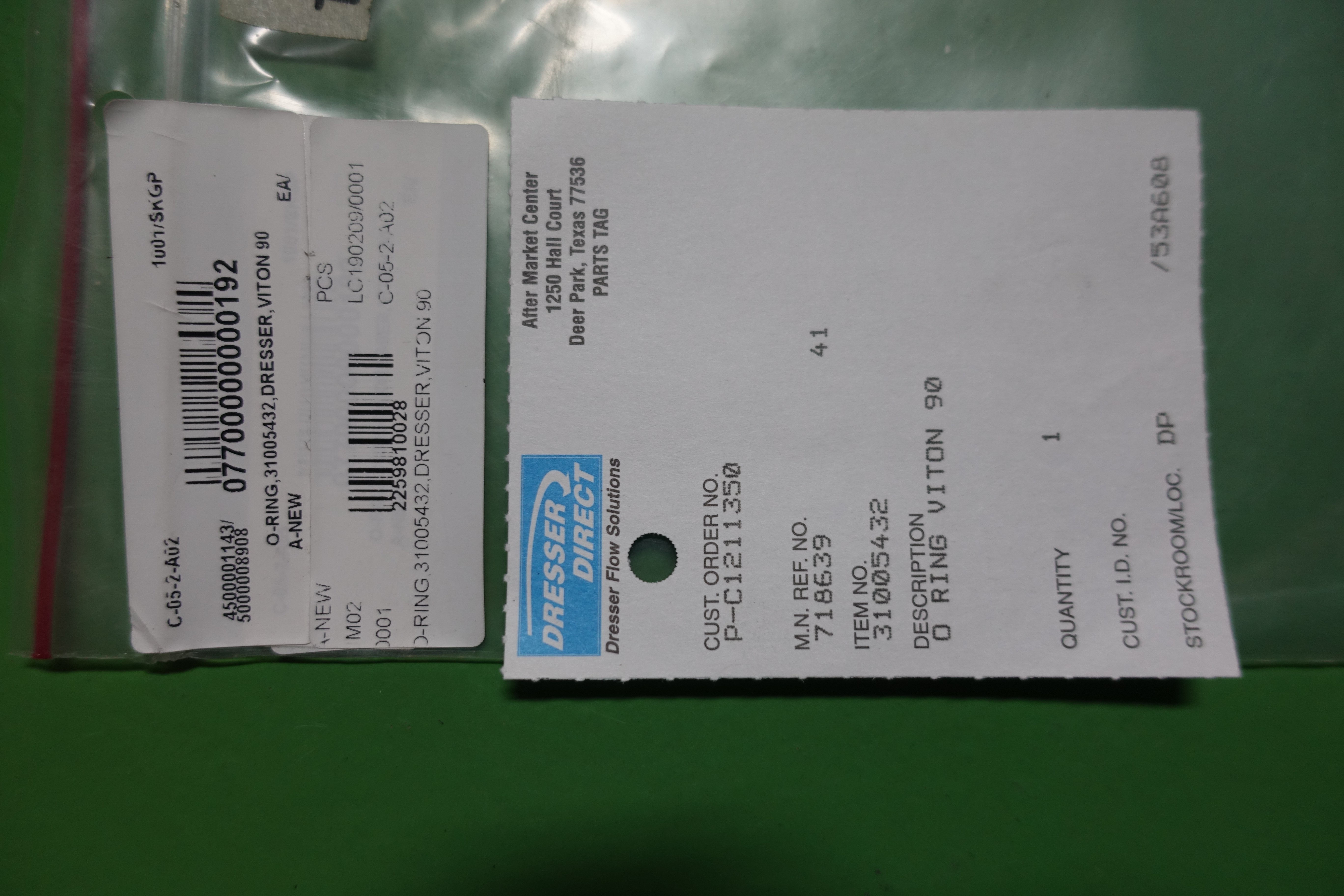 O-RING,31005432,DRESSER,VITON 90 thumbnail