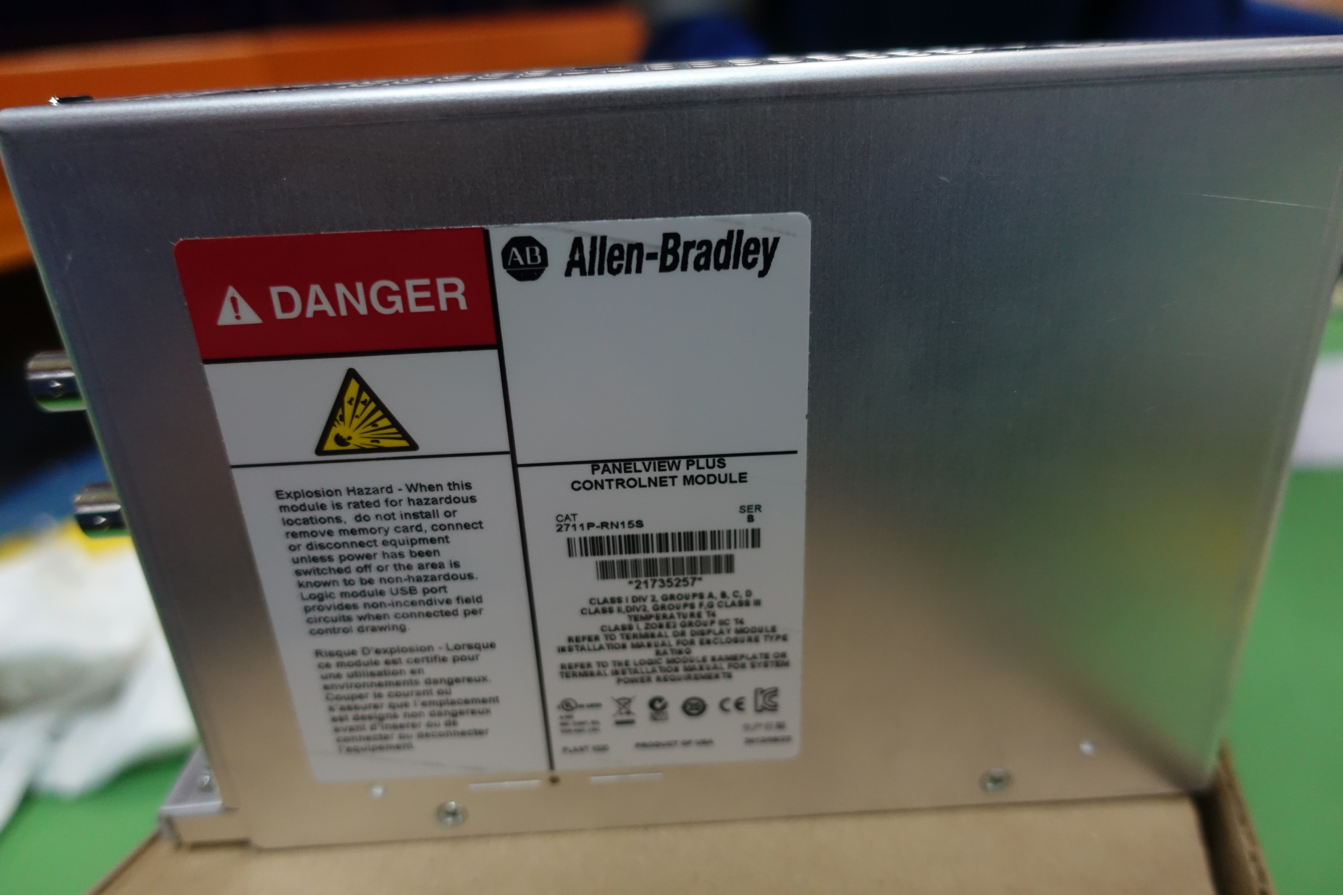 PANELVIEW,2711P-K7C4A8,ALLEN BRADLEY thumbnail