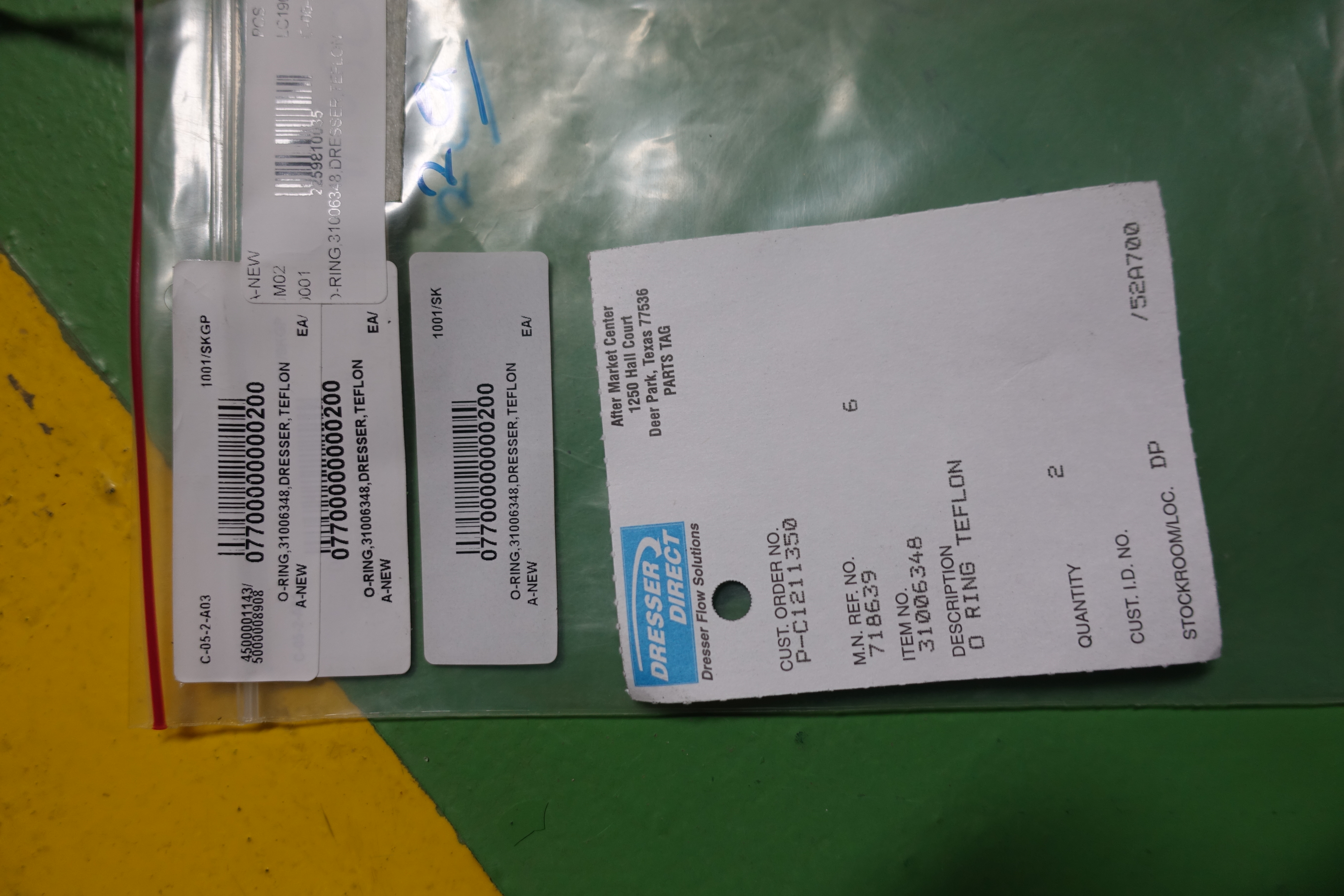 O-RING,31006348,DRESSER,TEFLON