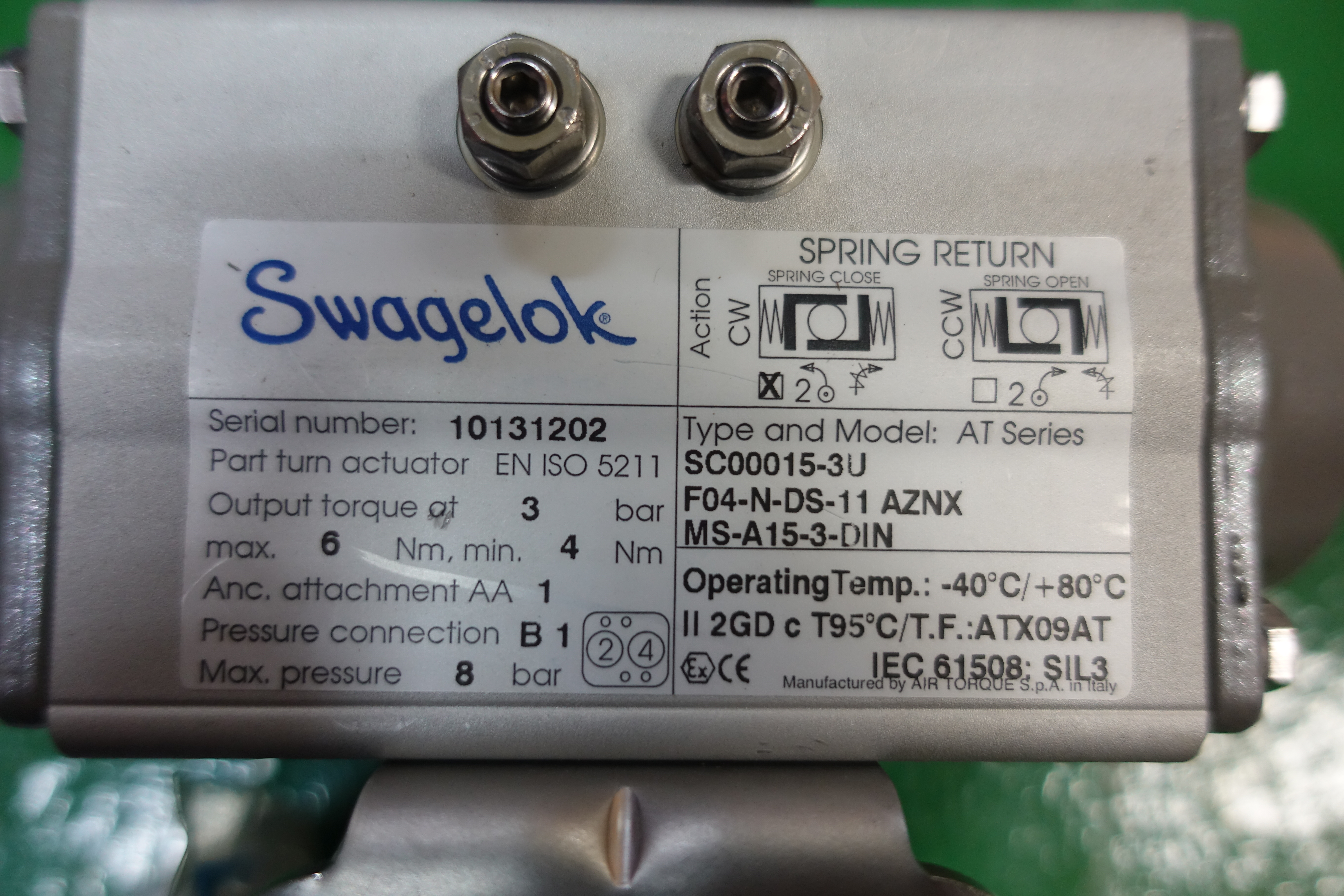 VALVE,BALL,RVP-4-1002,BARTEC,OUTPUT thumbnail