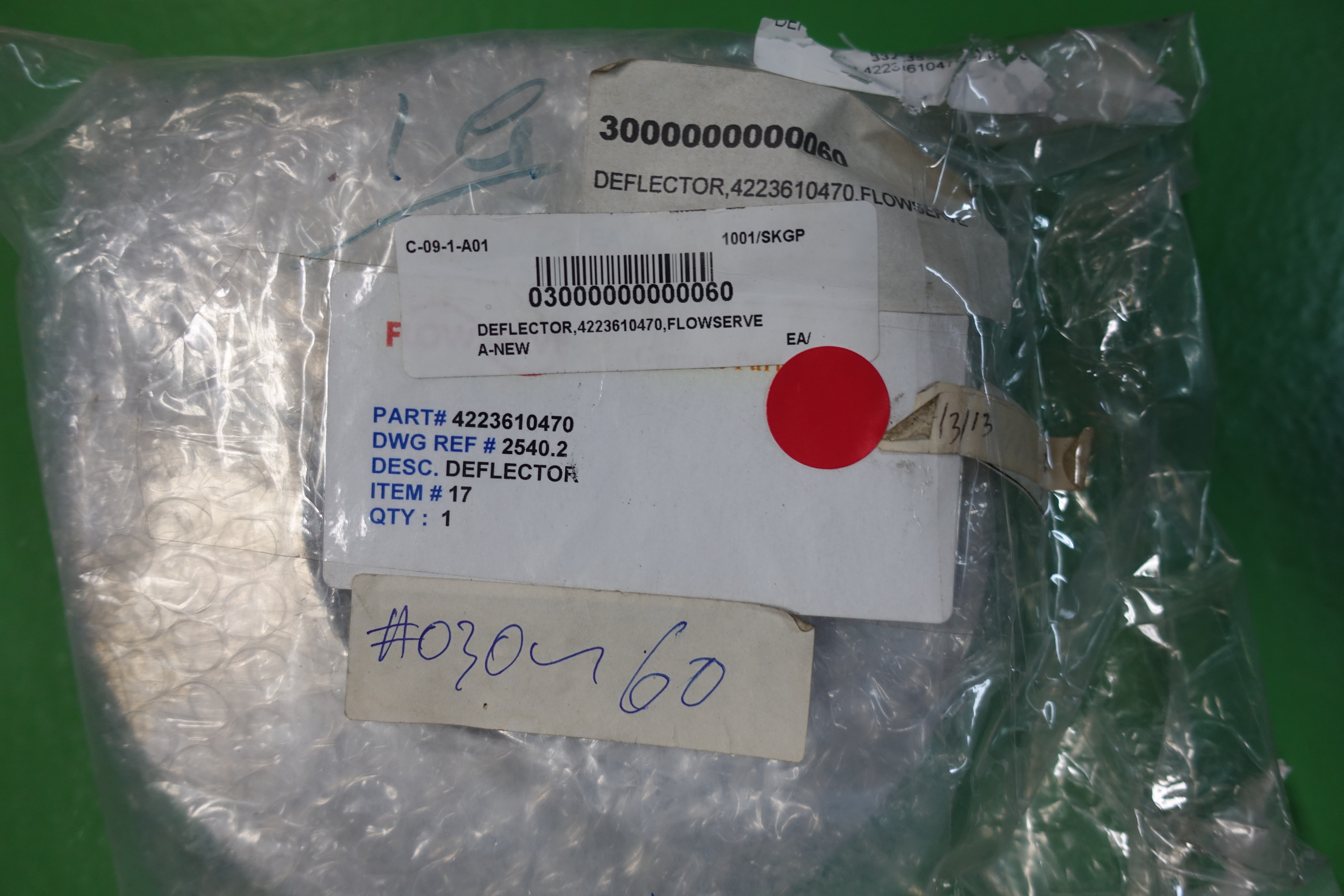 DEFLECTOR,4223610470,FLOWSERVE