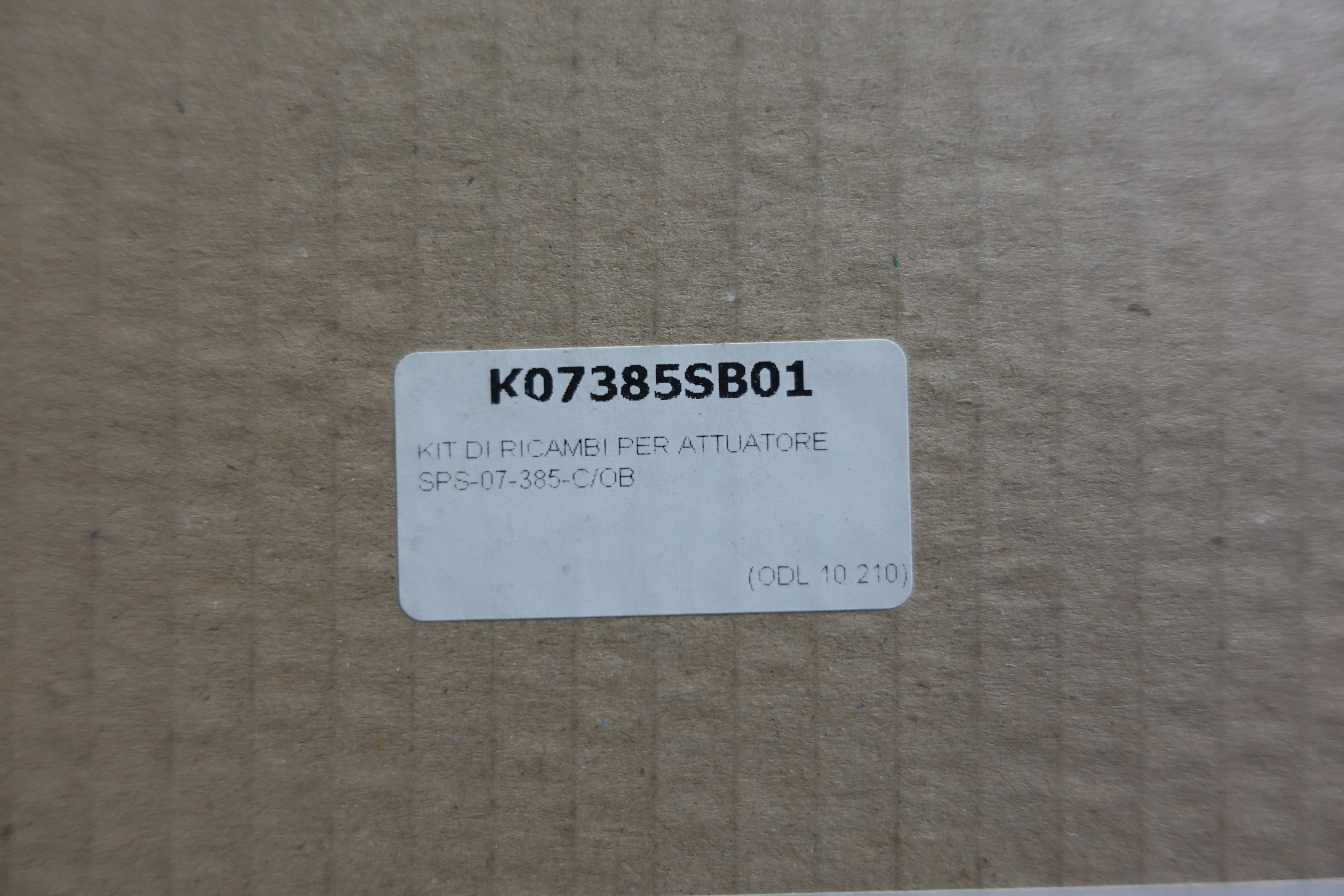KIT,SPAREPART,K07385SB01 thumbnail