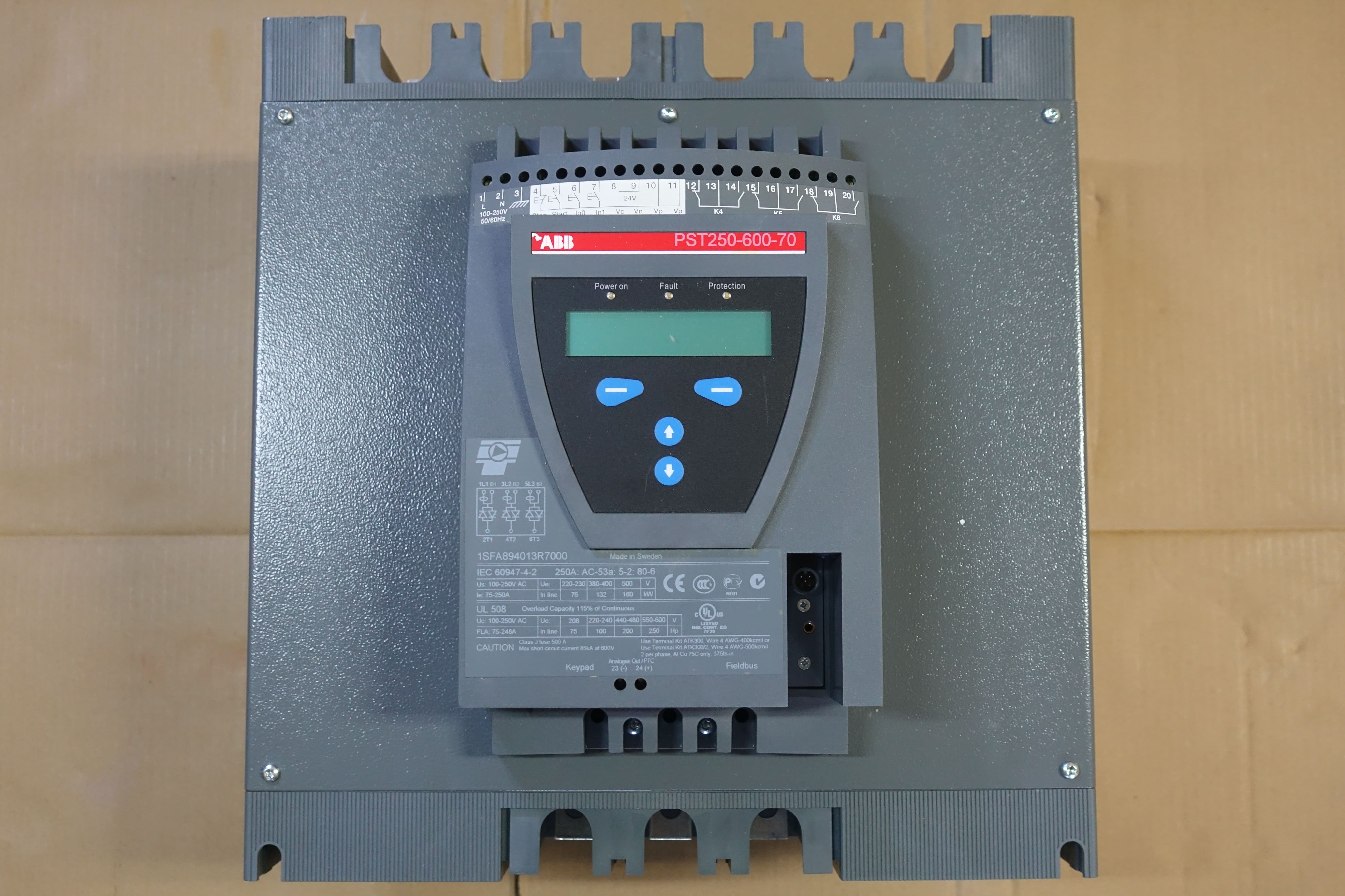 SOFTSTARTER,PST 250-600-70
