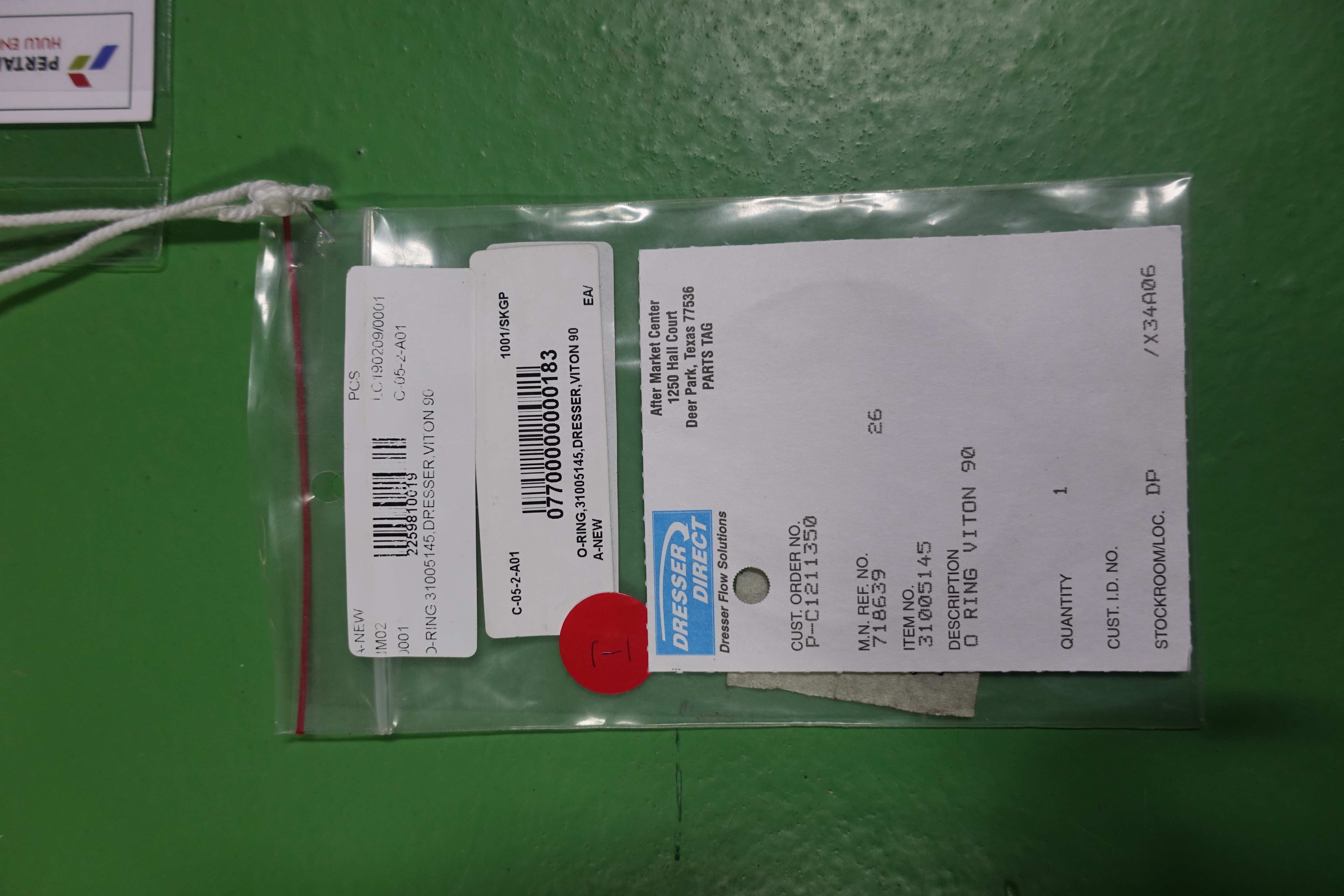 O-RING,31005145,DRESSER,VITON 90