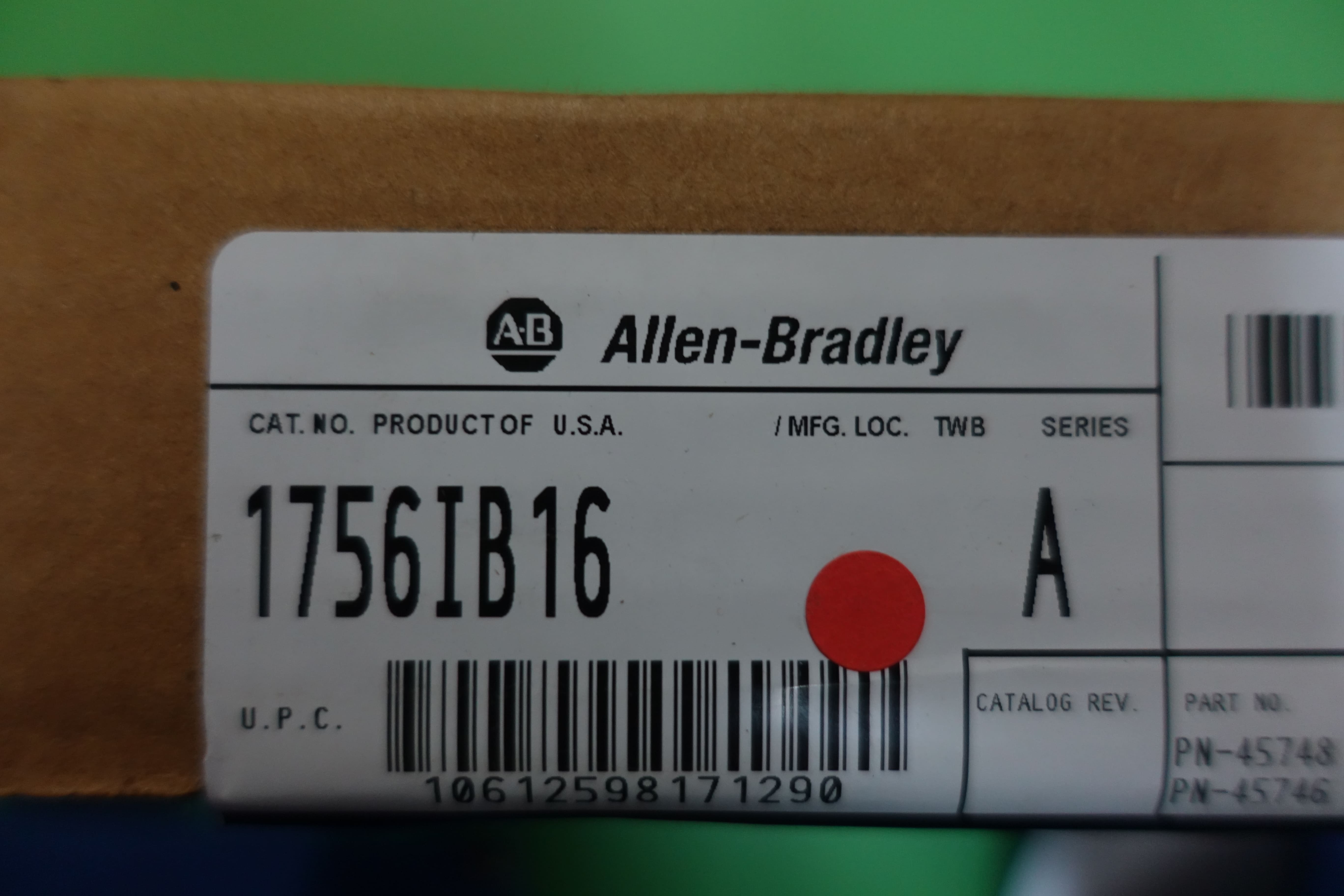 MODULE,OPERATING VOLTAGE,1756-IB16I thumbnail