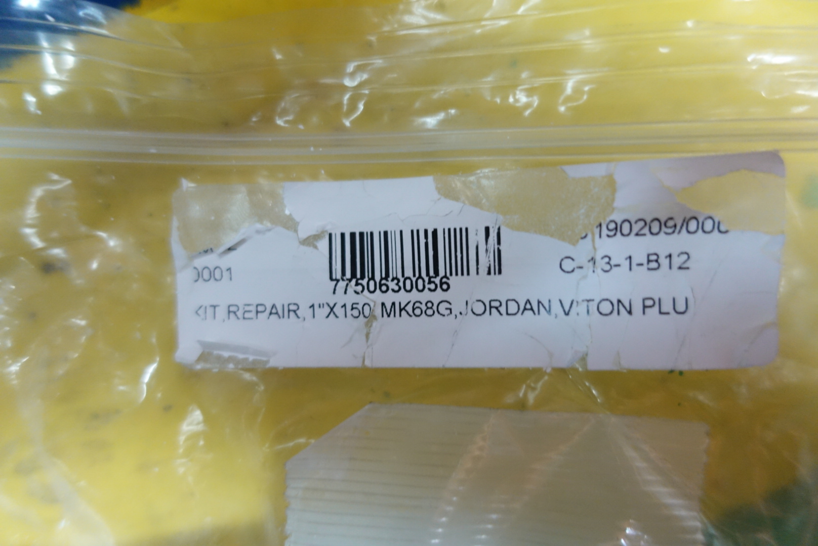 KIT,REPAIR,1"X150,MK68G,JORDAN,VITON PLU