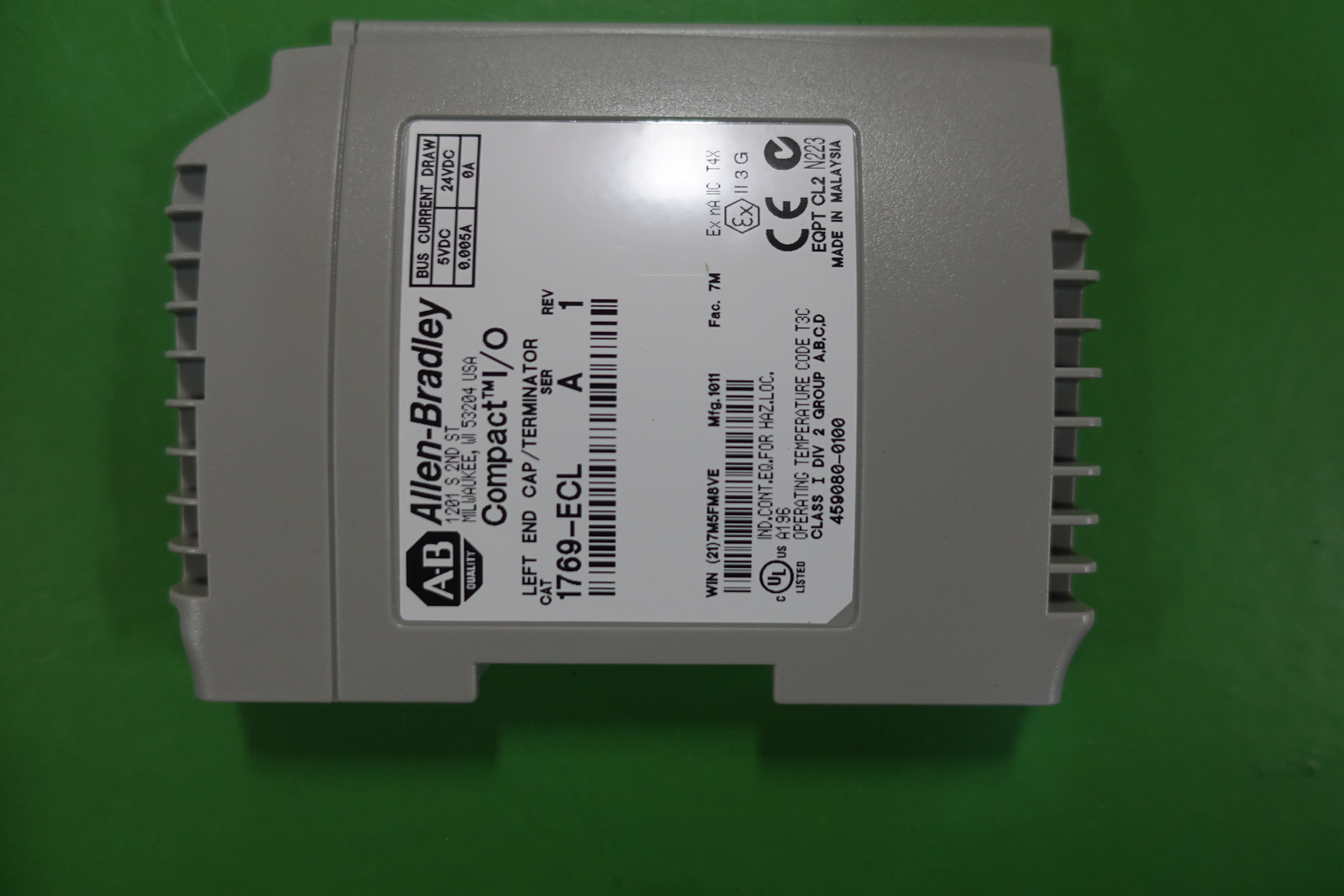 CAP,TERMINATOR,1769-ECL,ALLEN BRADLEY thumbnail