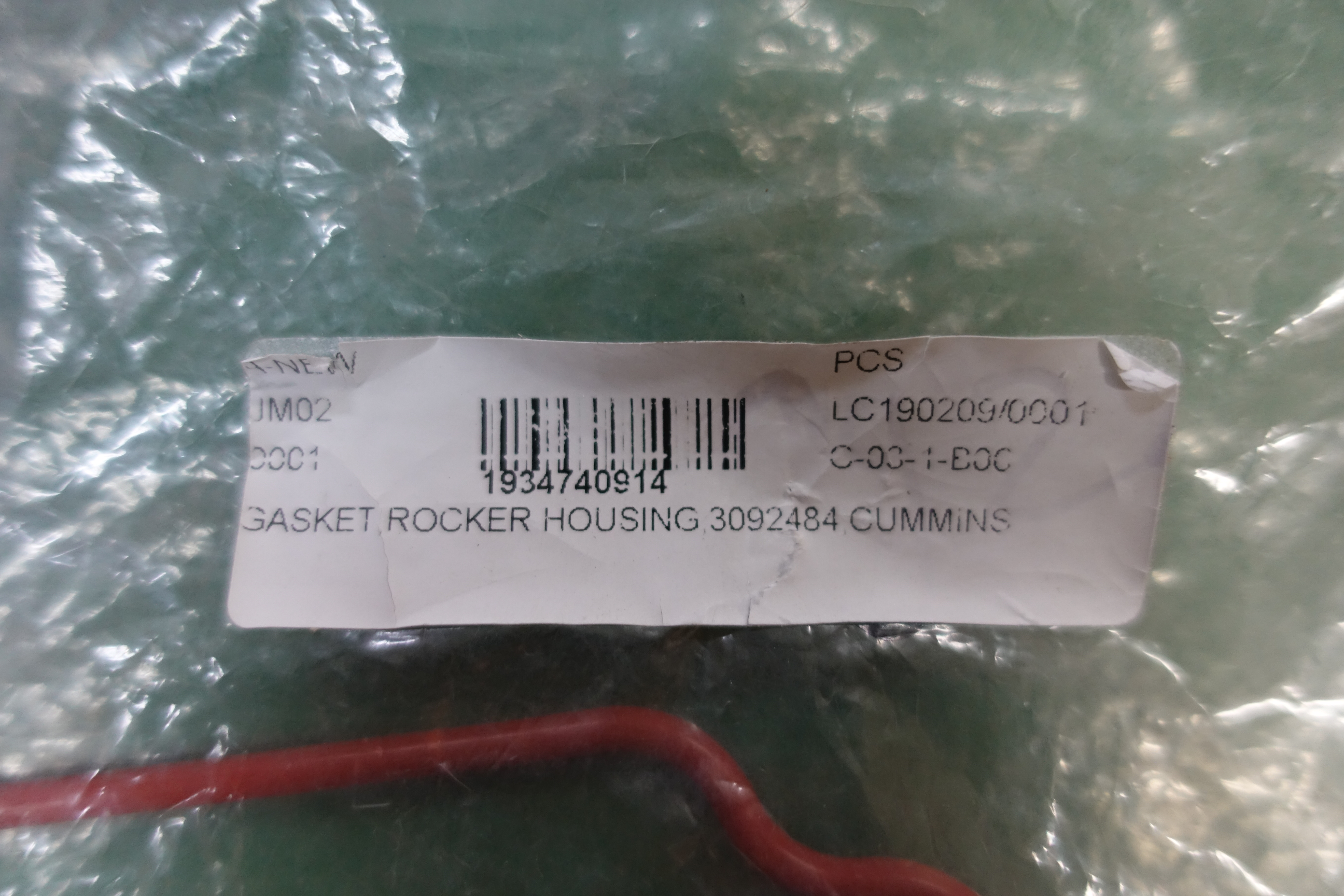 GASKET,ROCKER HOUSING,3092484,CUMMINS thumbnail