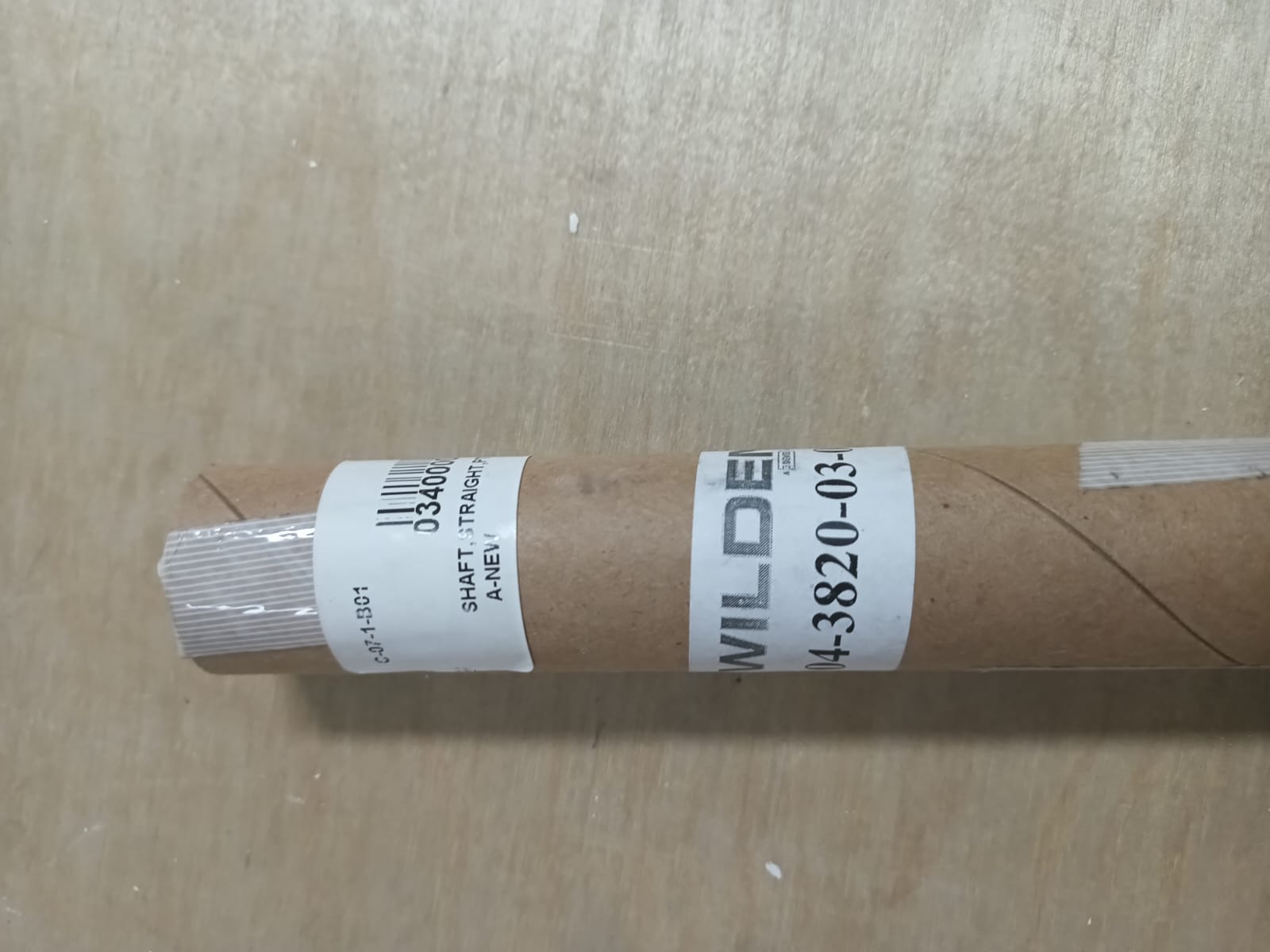 SHAFT STRAIGHT PTFE T8,08-3820-03-07