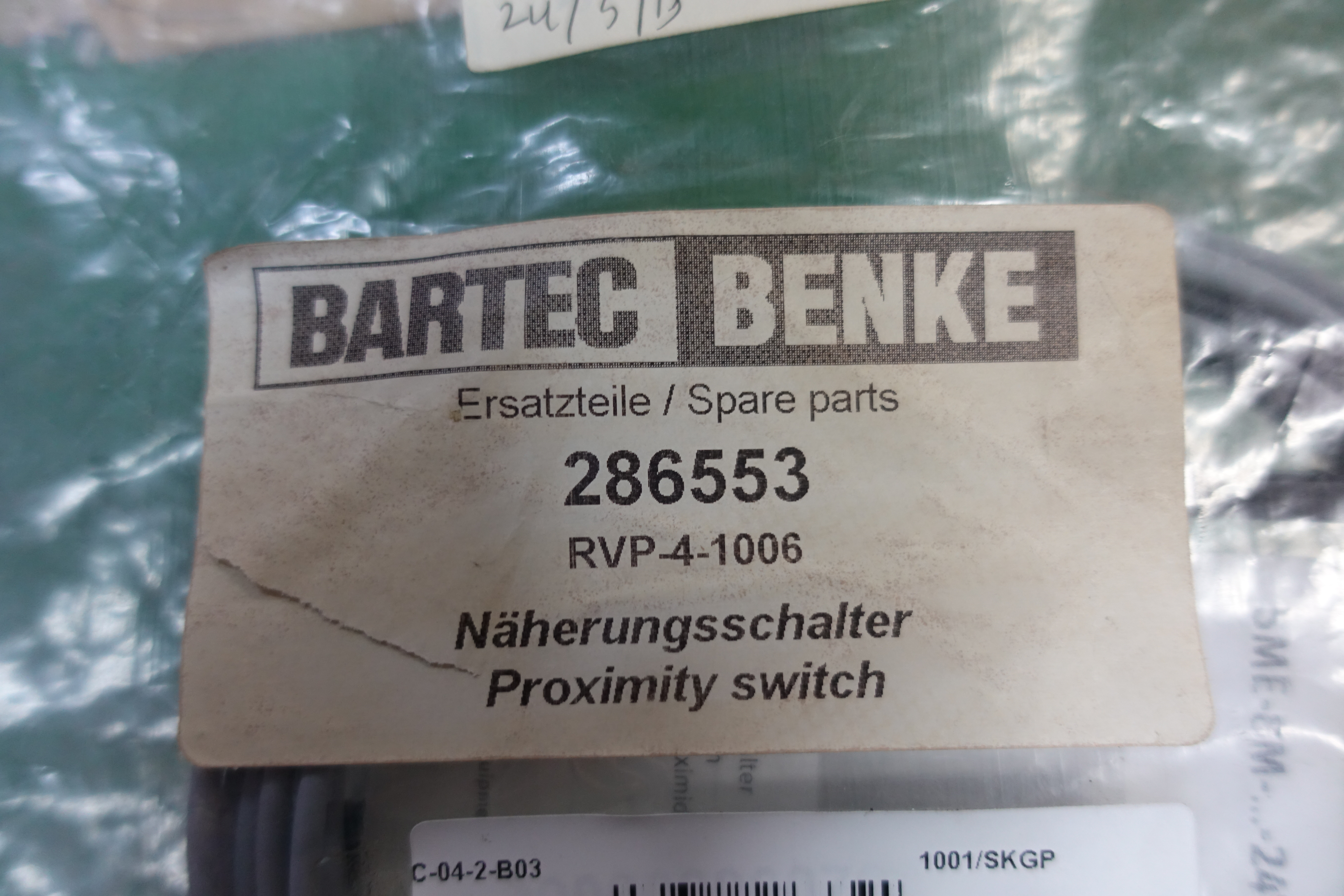 SWITCH,PROXIMITY,READ,RVP-4-1006,BARTEC thumbnail