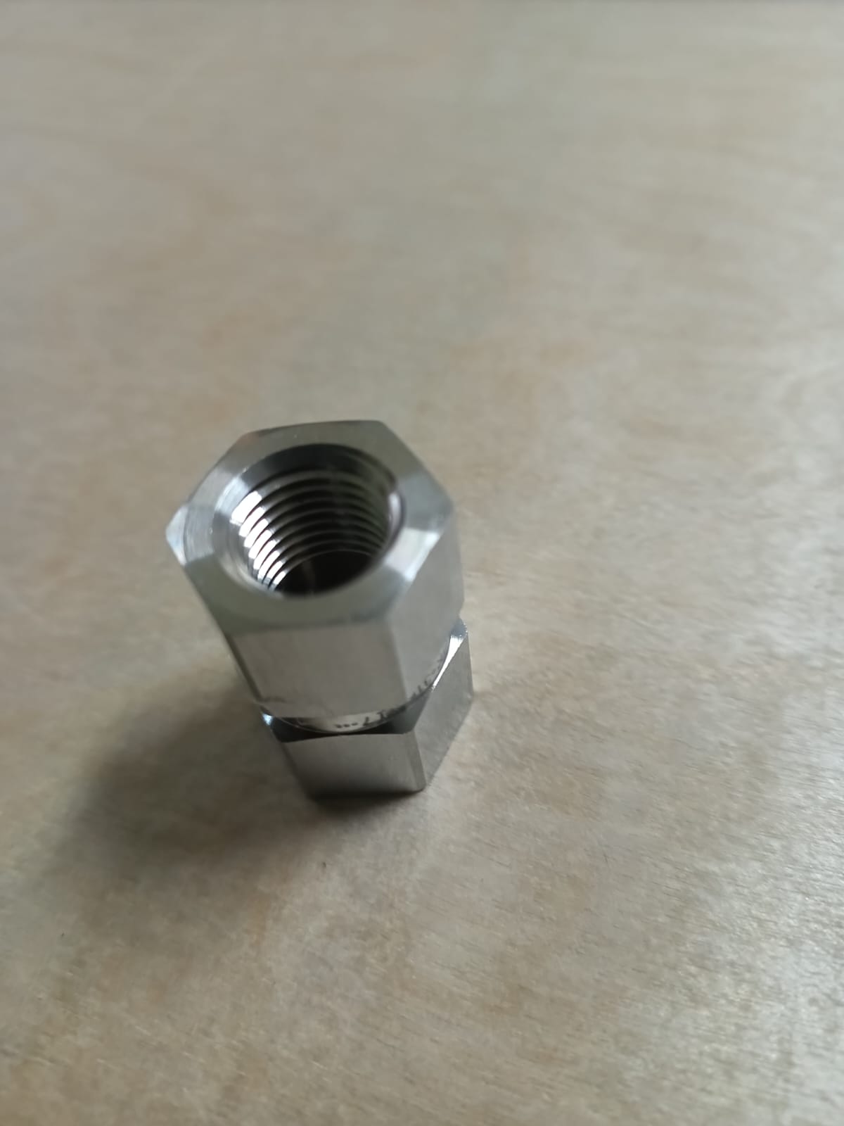COUPLING,THRD,HEX,1/4,SS-4-HCG thumbnail