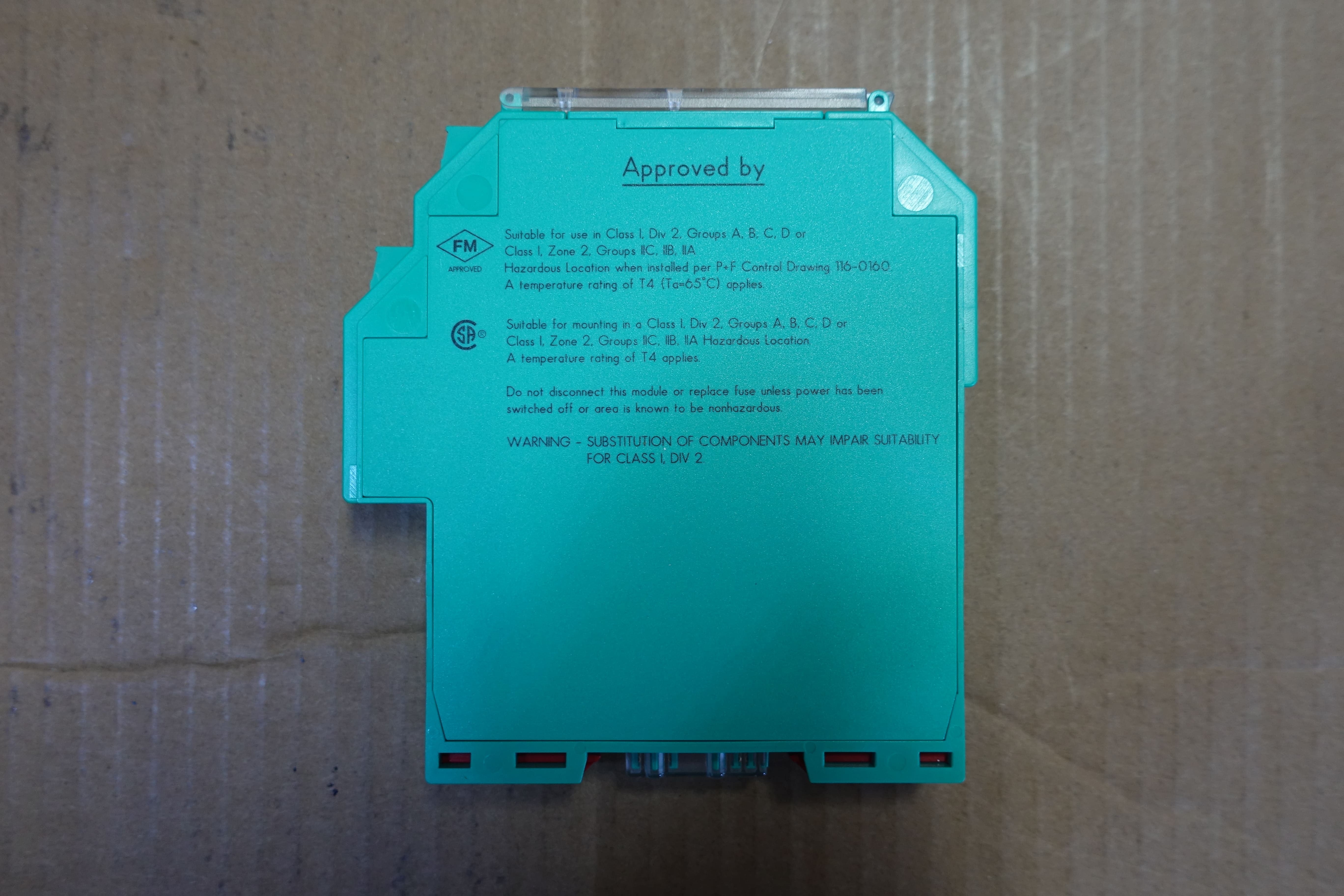 BARRIER,SAFETY,PWR FEED MODULE,KFD2-EB2 thumbnail