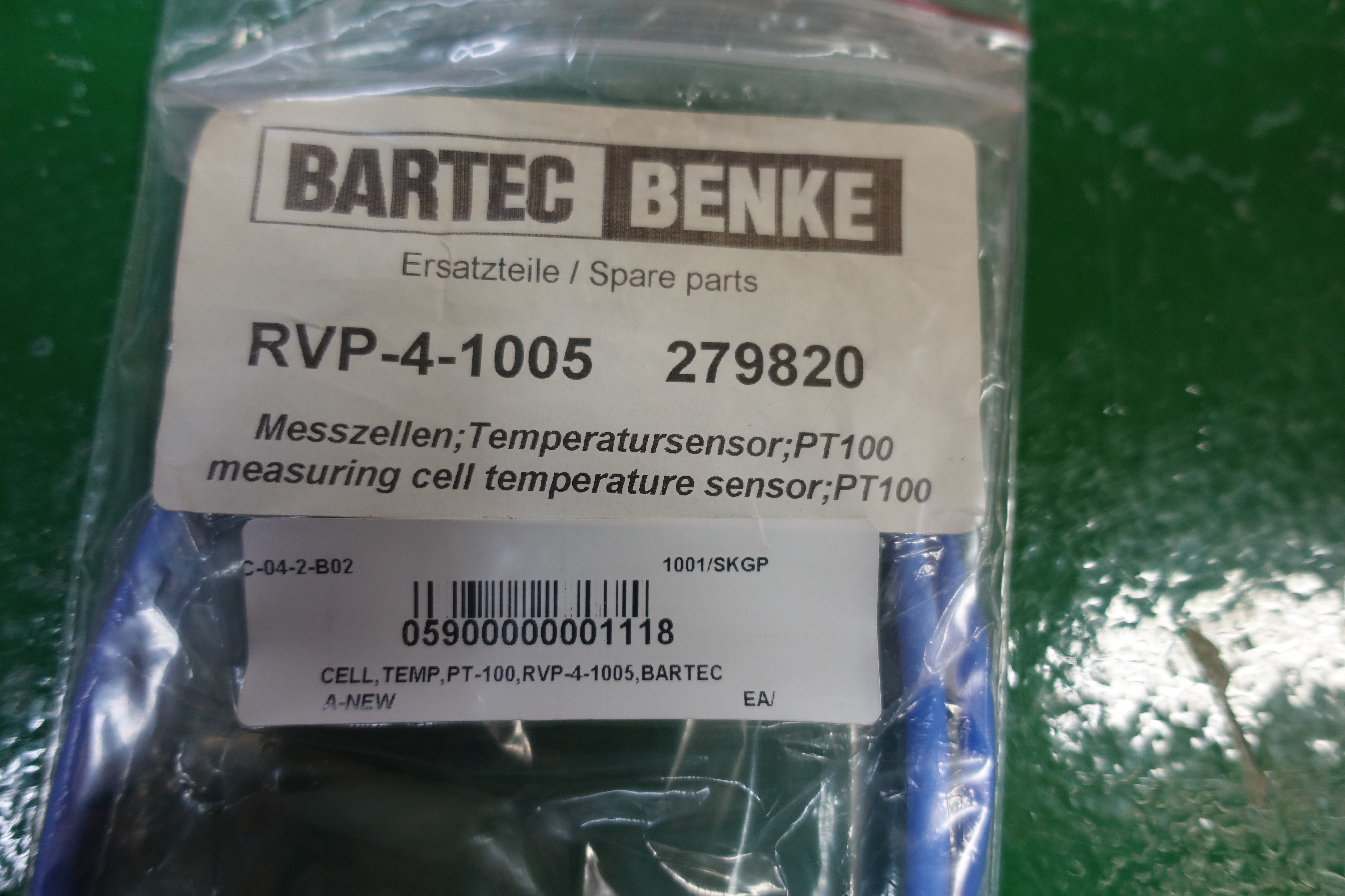 CELL,TEMP,PT-100,RVP-4-1005,BARTEC thumbnail
