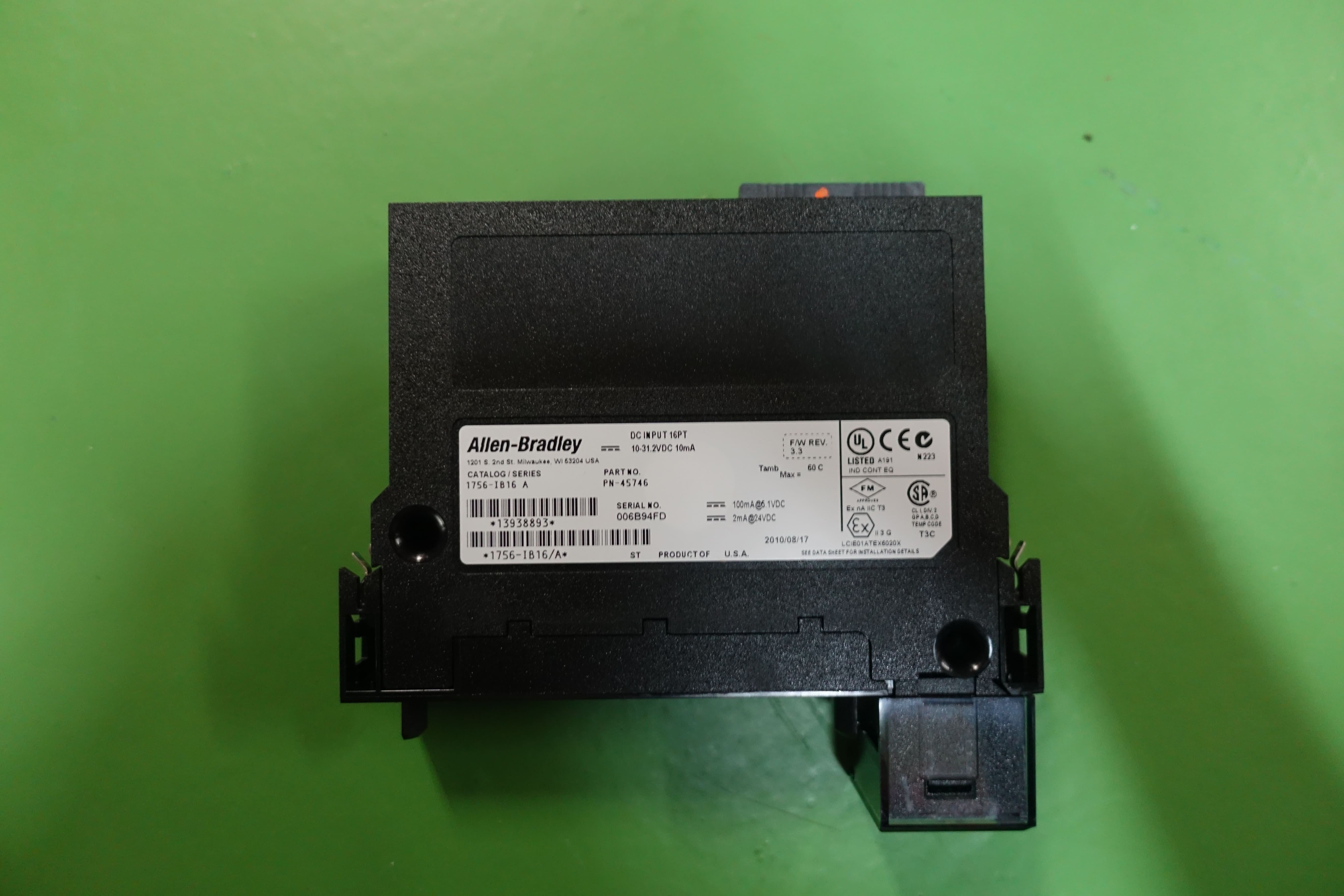 MODULE,OPERATING VOLTAGE,1756-IB16I thumbnail