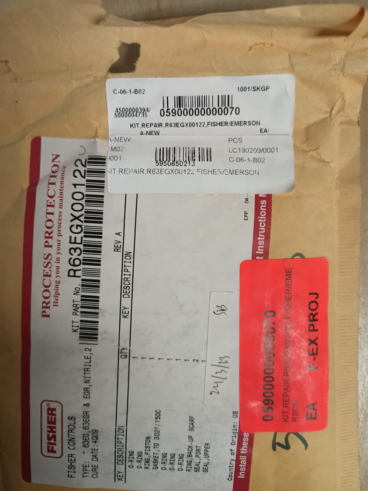 KIT,REPAIR,R63EGX00122