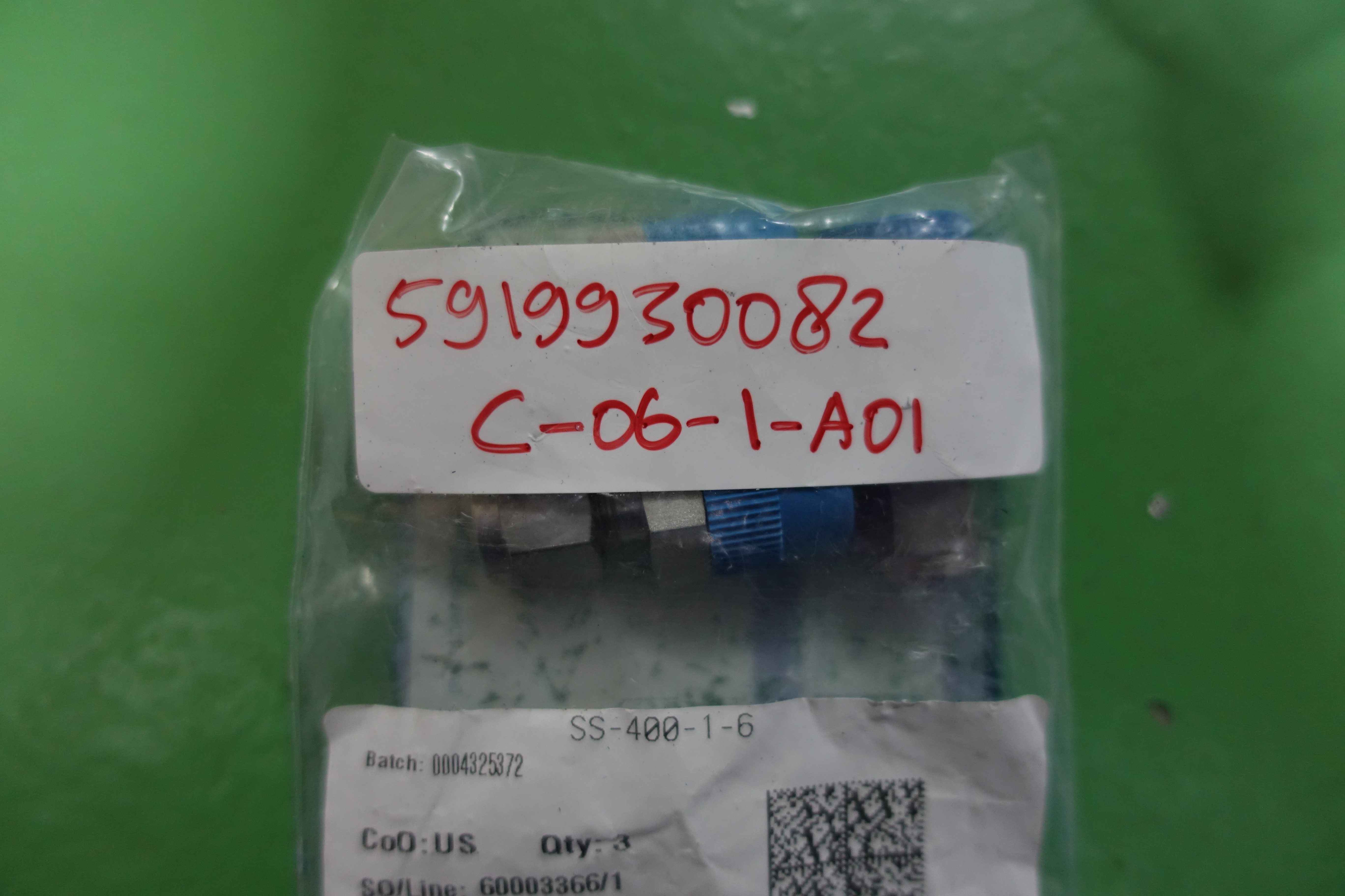 CONNECTOR,COMPR TYPE,M,SS316,CL3K,1/4 thumbnail