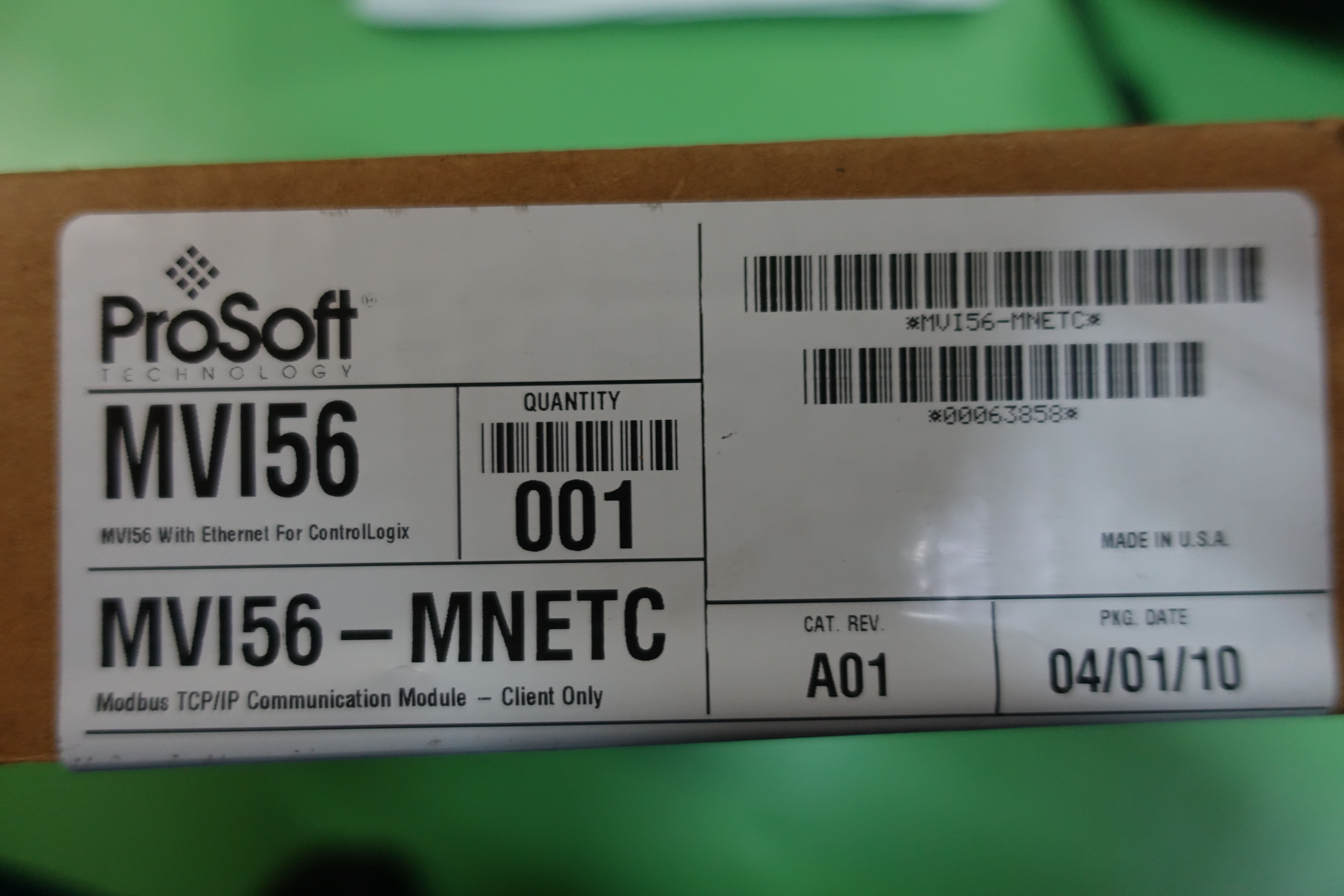 KIT,DBB VALVE,MVI56-MNETC thumbnail