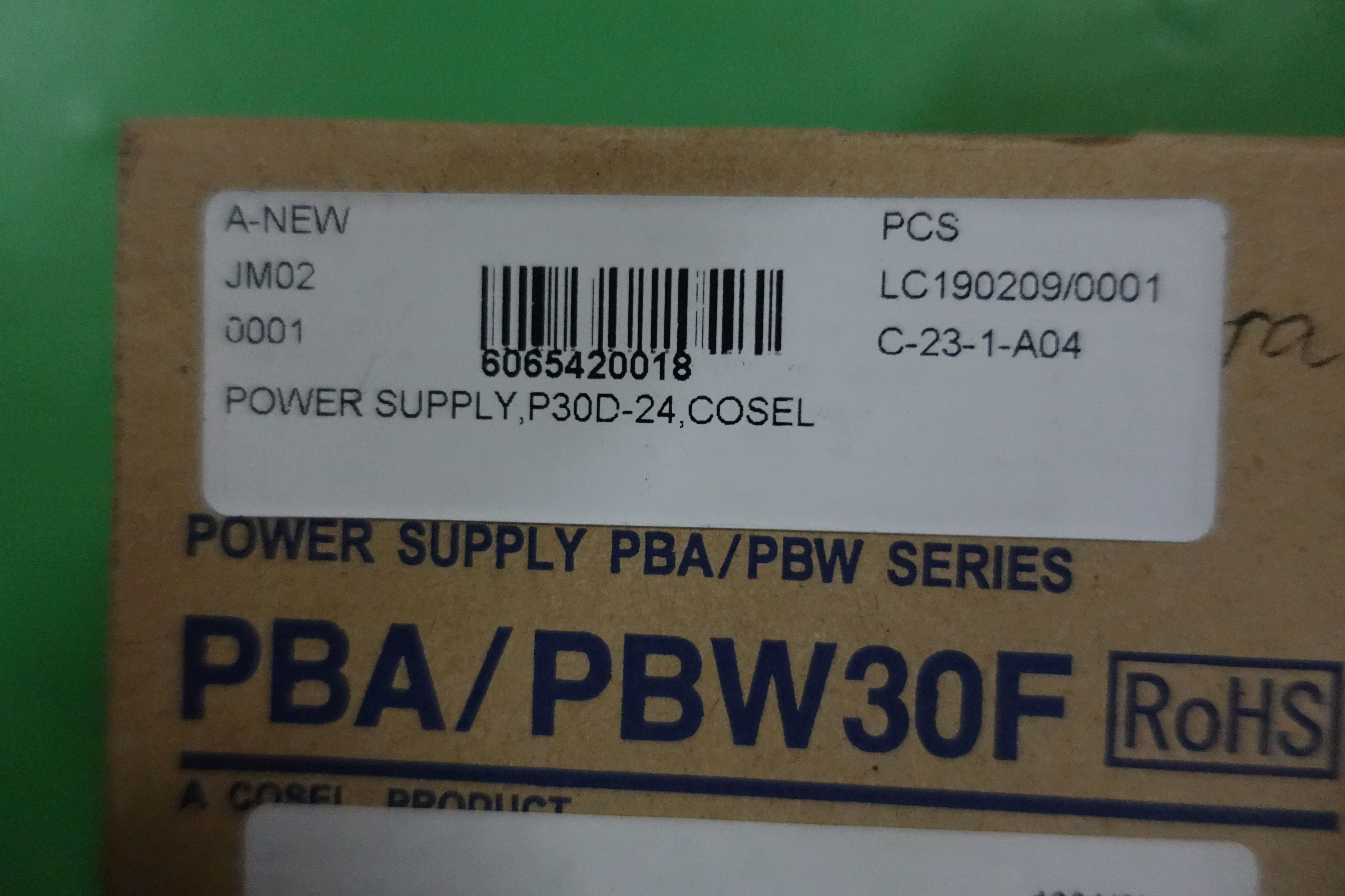 POWER SUPPLY,P30D-24,COSEL thumbnail