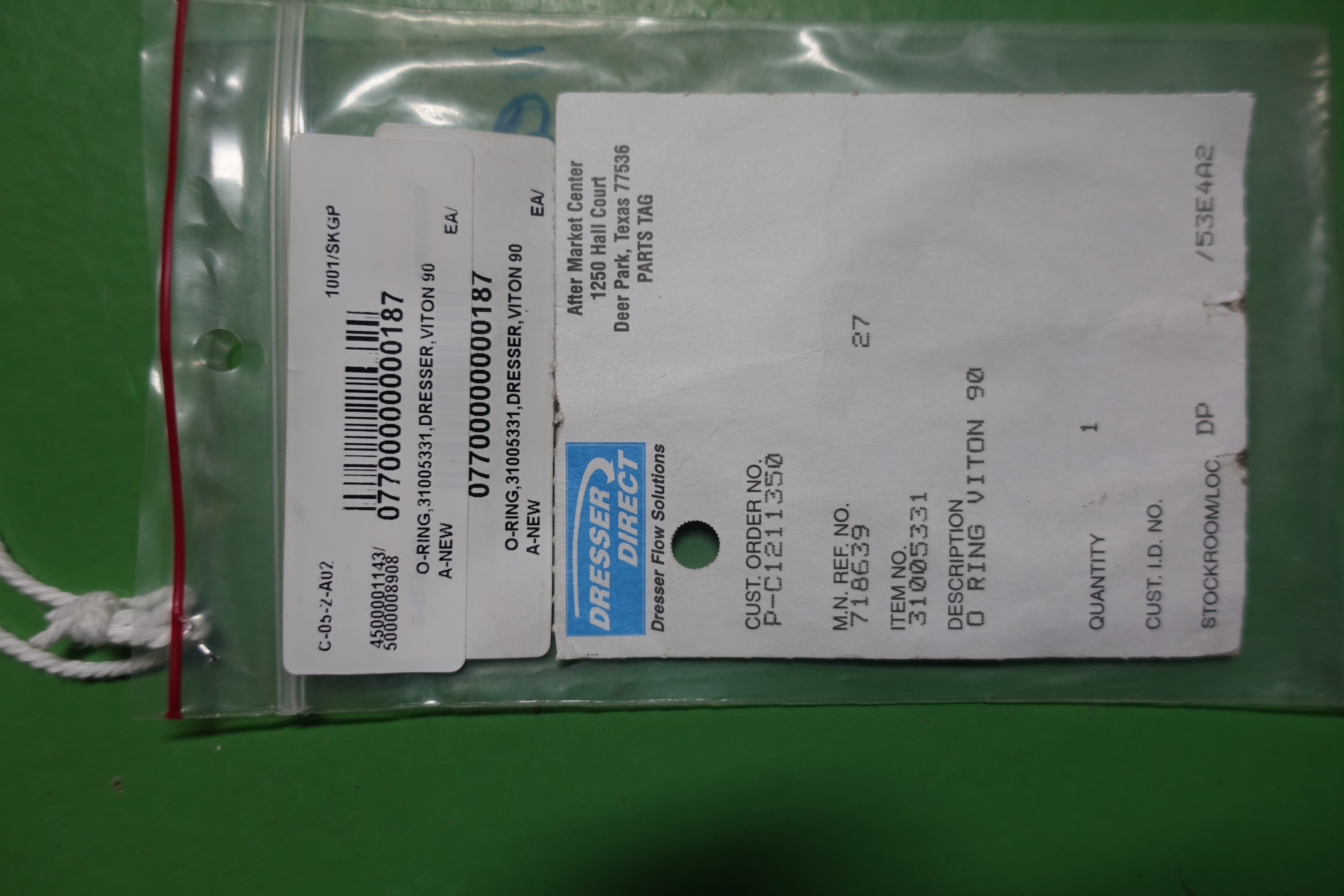 O-RING,31005331,DRESSER,VITON 90